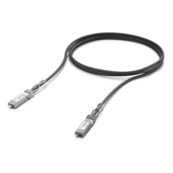 UBIQUITI UACC-DAC-SFP10-3M Cable DAC SFP+ / 10 Gbps / 1 Gbps / 3 m (9.8 ft) / Conectores Integrados / Full Duplex