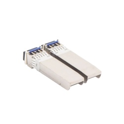 UBIQUITI UACC-OM-SM-10G-D-2 UFiber Modulo SFP+ 10G transceptor MiniGibic MonoModo 10 Gbps distancia 10 km conectores LC 2 hilos (duplex) paquete de 2 piezas