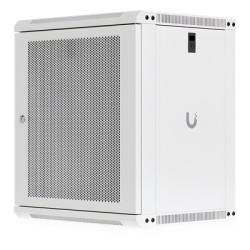 UBIQUITI UACC-RACK-12U-WALL-450-P Gabinete Rack 12U / 550x450 mm / Montaje Pared / Puerta Perforada / 2 pies (635 mm) Alto