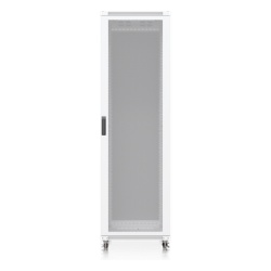 UBIQUITI UACC-RACK-42U-1000-P Gabinete de Rack 42U / Acero SPCC / Carga 800 kg (1763.7 lb) Estática / Profundidad Ajustable / Puertas Perforadas / Ruedas con Seguro