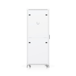 UBIQUITI UACC-RACK-42U-800-P Gabinete Rack de Piso / 42U / 600 × 800 mm (23.6 x 31.5') / Carga 800 kg (1,763.7 lb) / Puerta Perforada / Ventiladores Integrados / Ruedas con Seguro