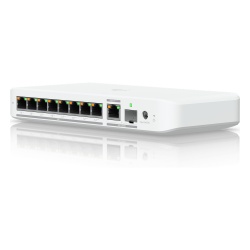 UBIQUITI USW-FLEX-2.5G-8-POE Switch PoE++ / 8 Puertos 2.5GbE / 1 Puerto 10GbE RJ45/SFP+ / 76W PoE / 30Gbps / 6.99 × 3.91 × 1.10 pulgadas