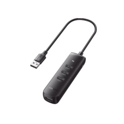 UGREEN 10915 HUB USB-A 3.0 4 en 1 | 4 Puertos USB-A 3.0 (5Gbps) | Cable de 25 cm | Indicador Led | Ideal para Transferencia de Datos | Entrada USB-C para alimentar equipos de mayor consumo como discos