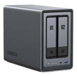 UGREEN 25242 NASync DXP2800 | SO UGOS Pro | Intel N100 12th Gen Intel® 4 Core? | 2 Bahias SATA hasta 48TB | 2-Bahias (M.2 NVMe) hasta 16TB | 8GB DDR5 (Exp. a 16GB) | Ethernet 2.5G | HDMI 4K | 2* USB2 - Img 4