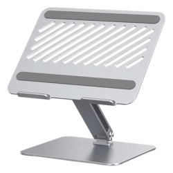 UGREEN 40291 Soporte de Aluminio para Laptop | Ajustable 180° | Soporta Laptops de 10 a 17.3 | Capacidad de Carga 5Kg | Excelente Estabilidad | Diseno Para Alta Disipacion de Calor | Altura y Angulo - Img 4