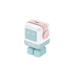 UGREEN 45089B Cargador Mini GaNRobot 30W serie UNO | 1 USB-C de Carga Rapida | Tecnologia GaN II | Multiprotocolo PD/QC/SCP/FCA | Carga Inteligente | Pantalla LED | Zapato Magnetico Extraible | Therma