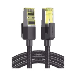 UGREEN 80424 Cable Ethernet Cat7 CLASS F/FTP Redondo con Malla de Nylon 3 Metros (9.84 Pies)