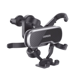 UGREEN 80871 Soporte de Automovil para Rendija de Ventilacion | Tecnologia Gravity | Rotacion de 360Â° | Suspension por Gancho | Pinzas de Goma | Compatible con Rejilla de Ventilacion Horizontal y Ver