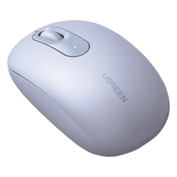 UGREEN 90671 Mouse Inalambrico 2.4G 800/1200/1600/2400 DPI | Funcion de 3 botones | Alcance 10m | Silencioso | Ergonomico | Anti-caida y Anti-interferencias | Bateria Alcalina AA incluida | Color Dust