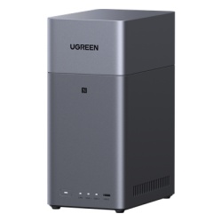 UGREEN 95432 NAS UGREEN NASync DH2300 / Procesador RK3576 / 4GB / 32GB eMMC / 2 Bahias SATA / JBOD-Basic-RAID 0-RAID 1 / Puerto HDMI 4K / 1 GbE / USB 3.2 Gen 1 Type-C / Deteccion NFC