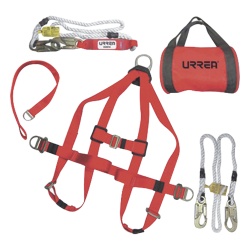 URREA SYS-USA02A Juego de arnes de posicionamiento talla 36-40 juego con 5 piezas