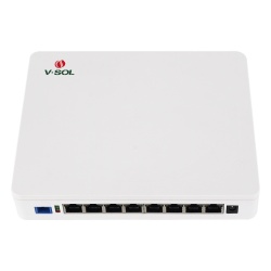 V-SOL ICT3310DPS-8G2NAC ONU Dual EPON/GPON / 8 Puertos PoE 802.3at Gigabit / Wi-Fi Doble banda 2.4 y 5 GHz / 1 Puerto SC/UPC