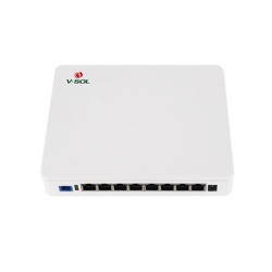 V-SOL ICT3310DPS-8G2NAC ONU Dual EPON/GPON / 8 Puertos PoE 802.3at Gigabit / Wi-Fi Doble banda 2.4 y 5 GHz / 1 Puerto SC/UPC
