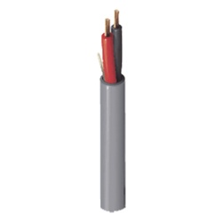 VIAKON 9263/1000 Bobina de 305 Metros (1000 Pies) de Cable / 2 x 16 AWG / Color Gris / Para Aplicaciones Multi Proposito Seguridad Control de Acceso Audio.