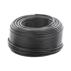 VIAKON FJ66/100 Bobina de 100 metros / Cable Fotovoltaico / Negro / Recubrimiento XLPE / 4mmÂ² / 12 AWG / Hasta 1 800 Vcc