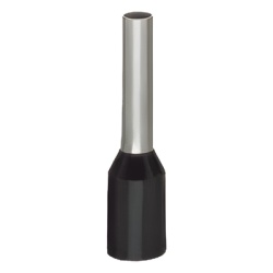 WAGO 216-224: casquillo terminal aislado de 1.5 mm² (16 AWG), negro