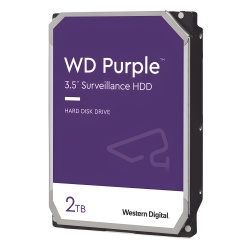 Western Digital (WD) WD23PURZ Disco Duro PURPLE de 2TB / 3 ANOS DE GARANTIA / Para Videovigilancia
