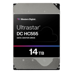 Western Digital (WD) WUH722014CLE6L4 Disco Duro para Centro de Datos Ultrastar DC HC550 / 14TB / 7200 RPM / SATA 6Gb/s/ HelioSealÂ® 6ta Generacion / EAMR y Triple Stage Actuator / 2.5M Horas MTBF / 5