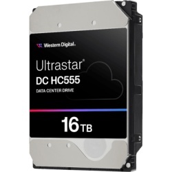 Western Digital (WD) WUH722016CLE6L4 Disco Duro Ultrastar Data Center / 16TB Capacidad / 7200 RPM / HelioSeal Helio / CMR Technology / 512MB Buffer / SATA 6Gb/s SAS 12Gb/s / 2.5M Horas MTBF