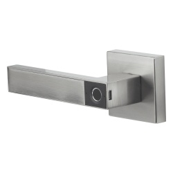 YALE-ASSA ABLOY MX89803 Manija Castelli Biometrica/ Niquel Satinado / 30 usuarios / Para Puerta Izq o Derecha de 60-70mm
