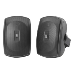 YAMAHA NS-AW190 Altavoz de Montaje en Superficie de 2 vias Woofer 5 in Tweeter 0.5 in Semi-Exterior 6 ohms Par Color Negro