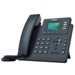YEALINK SIP-T33G Telefono IP Empresarial Yealink SIP-T33G con Doble Puerto Gigabit Ethernet y 4 Lineas SIP