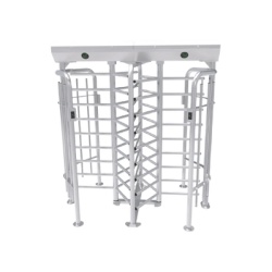 ZKTECO FHT-2300-D Torniquete Doble de cuerpo completo / 25 personas por minuto / Interior-Exterior / Acero inoxidable