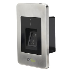 ZKTECO FR-1500 Lector de huella y lector de proximidad esclavo RS-485 con sensor de huella SilkID para interior