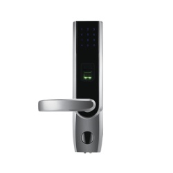 ZKTECO TL400BL Cerradura autonoma izquierda bluetooth de huella digital tarjeta de proximidad y contrasena / APP ZKSmarKey