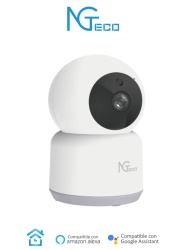 ZKTECO ZKT0110002 NGTECO NGC2401 - Camara PT WiFi / 1080p / Lente 3.6mm / Vision panoramica e inclinacion / Vision Nocturna / Almacenamiento Local y en la Nube / Control Remoto / Audio Bi-direccional