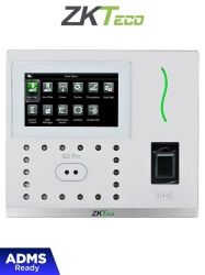 ZKTECO ZKT0810009 ZKTECO G3PRO -Control de Asistencia y Acceso con Autenticacion Facial (12000 Rostros) Huella Digital BioID (20000) Tarjeta ID 125 KHz (20000) Verificacion Palma (6000) Registro d
