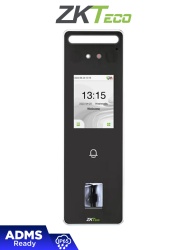 ZKTECO ZKT0810069 ZKTECO SpeedFaceV3L - Control de Acceso y Asistencia Visible Light con Autenticacion Facial (500 Rostros) Huella Digital BioID (3000) Registro de 200 000 Eventos IP65 y Conectivid