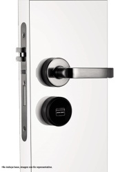 ZKTECO ZKT2450023 ZKTECO LH7500R- Cerradura derecha para hotel / MIFARE 13.56 Mhz / Aleacion de Zinc