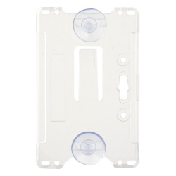 AccessPRO ACCESS-HOLDERA Porta tarjeta de plastico ABS / Transparente / Compatible con tarjetas ACCESSCARDEPC / PROCARDX o Formato CR80