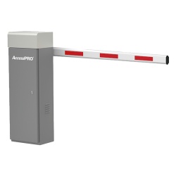 AccessPRO KT-XB-BL-6M Kit de Barrera Vehicular Brushless y Brazo Telescopico de hasta 6 Metros / Tiempo de Apertura Configurable de 3 a 6 Segundos / Sentido de la Barrera Ajustable en Sitio