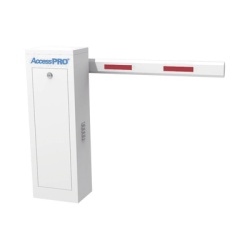 AccessPRO KT-XBS-6MR Kit de Barrera Vehicular Derecha con Brazo Telescopico / Soporta brazo Telescopico de hasta 6 metros / Tiempo de Apertura 6 segundos