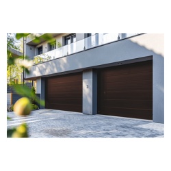 AccessPRO SECGAR-108B Seccion para puerta de Garage / Lisa / Imitacion Madera / BLACK WALNUT/ Para GARAGE108B / Estilo Americana.