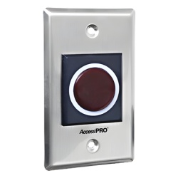 AccessPRO SYSB11C Boton de salida sin contacto / Normalmente abierto y cerrado / Facil instalacion / Modelo RENOVADO