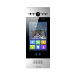 AKUVOX R29CKIT Kit Frente de Calle y Montaje en Pared / Ideal para fraccionamientos / Administracion 100% en la Nube / Notificacion a APP / Llamada Telefonica / ANDROID / SIP / ONVIF /Reconocimiento F