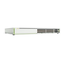ALLIED TELESIS AT-GS924MPX-10 Switch PoE+ Stackeable Capa 3 24 puertos 10/100/1000 Mbps + 2 puertos SFP Combo + 2 puertos SFP+ 10 G Stacking 370 W