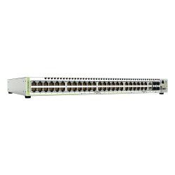 ALLIED TELESIS AT-GS948-MX-10 Switch Stackeable Capa 3 48 puertos 10/100/1000Mbps + 2 puertos SFP Combo + 2 puertos SFP+ 10G Stacking