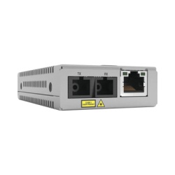 ALLIED TELESIS AT-MMC2000LX/SC-960 Convertidor de medios Gigabit conector SC Distancia (20KM) Monomodo Version TAA