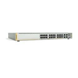 ALLIED TELESIS AT-X230-28GP-10 Switch PoE+ Administrable Capa 3 24 Puertos 10/100/1000 Mbps + 4 SFP Gigabit 370 W