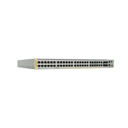 ALLIED TELESIS AT-X930-52GTX-901 Switch Stackeable Capa 3 48 puertos 10/100/1000 Mbps + 4 puertos SFP+ 10 G y dos bahias hotswap PSU Version Federal
