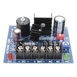 ALTRONIX SMP-3 6 o 12 o 24 Vcc @ 2.5 A / fuente tipo tarjeta / 1 salida / requiere transformador de entrada / capacidad de baterias / baterias no incluidas.