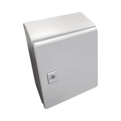 ANCLO G4A-1208030 Gabinete de Acero Nema 4 -IP 65 de 80 x 120 x 30 cm con Platina.