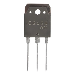 ASTRON 2SC-2625 Transistor de Potencia NPN de Alto Voltaje en Silicio 400 Vc-b 10 A. 80 Watt TO-247.