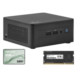 ASUS NUCASI313I16G512G Kit / Mini PC NUC Barebone / Intel Core I3 /bluetooth / Incluye memoria 16GB / Incluye 512 SSD / No incluye sistema operativo