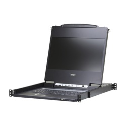 ATEN CL6700MW Consola LCD |Â HDMI VGA DVI USB | Single Rail | Pantalla 17.3" | 1U de altura