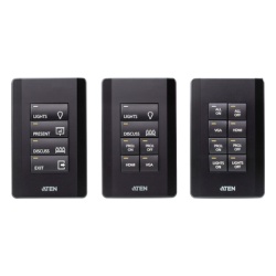 ATEN VK108US Sistema de control ATEN | Teclado de 8 botones (EE. UU. 1GANG) | BLANCO | - Img 3